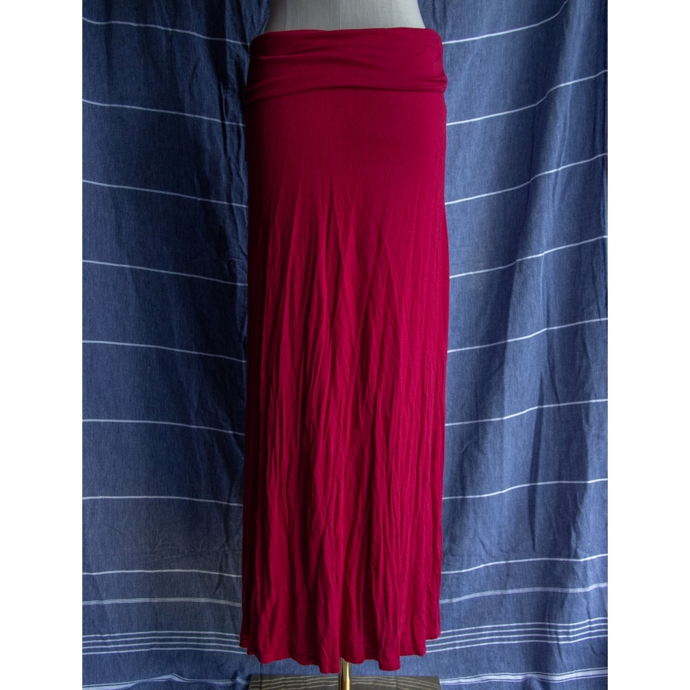 Free To Live maxi fold over skirt